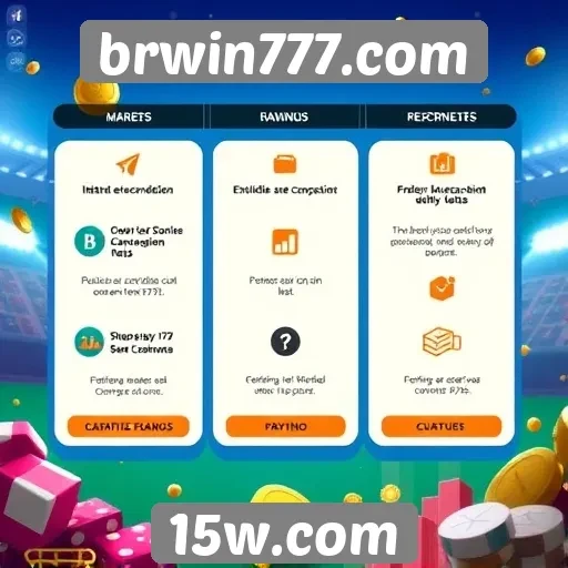 Características e funcionalidades do site brwin777